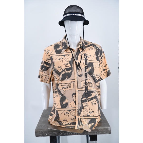 NEW Supreme Thrasher Boyfriend Button Down Shirt